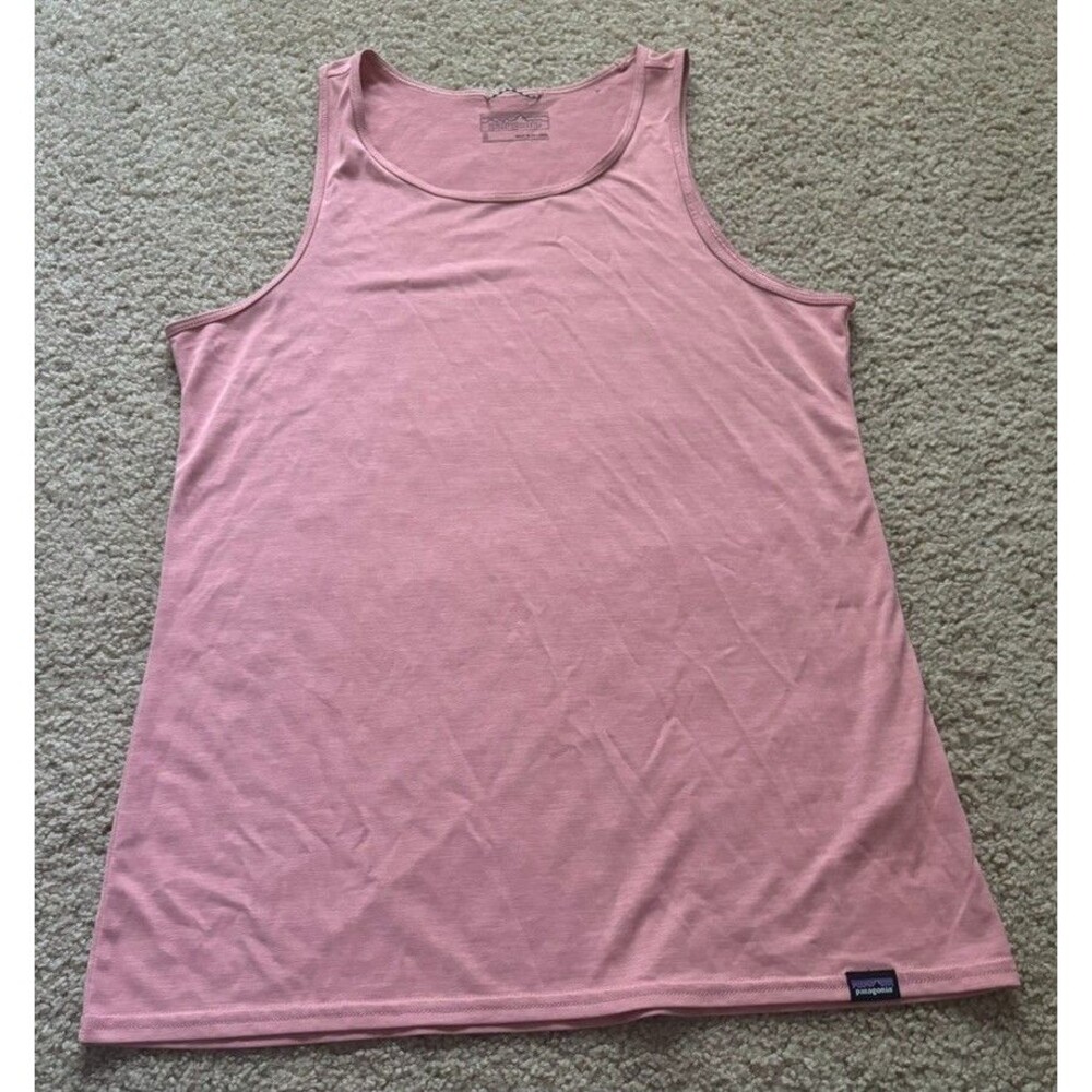 Patagonia Pink Peach Cool Daily Tank Top Peach Women’s Small Active